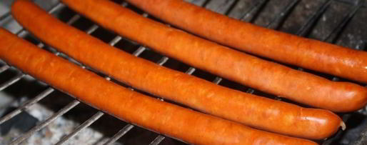 Шаг 2: хотдогов с венгерскими колбасками в лаваше на мангале