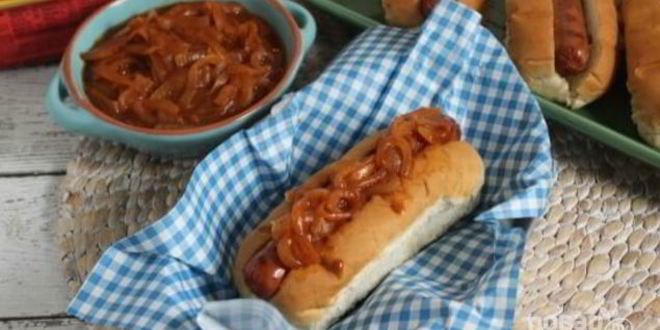 Рецепт лука для хот-догов