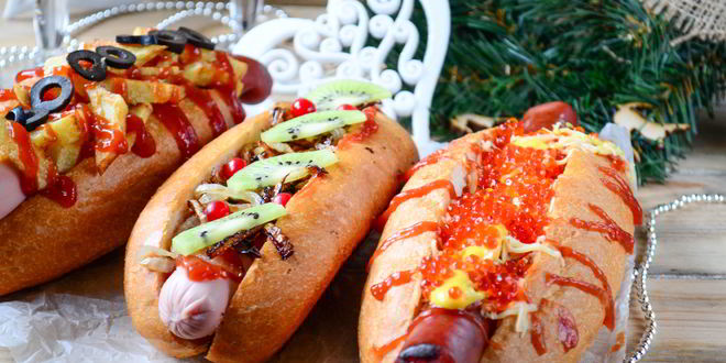 Рецепт новогодних хот-догов