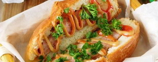 Шаг 21: новогоднего хот-дога с фаршем