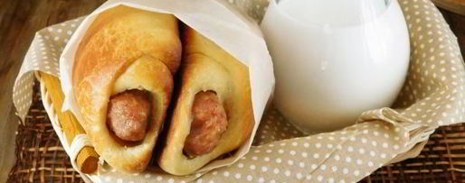 Шаг 22: новогоднего хот-дога с фаршем