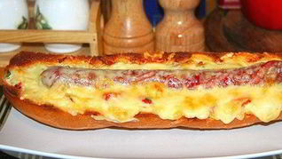 Рецепт Оригинального хот-дога Каноэ