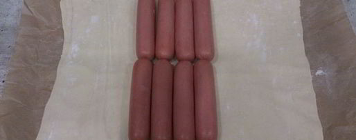 Шаг 2: плетеного хот-дога