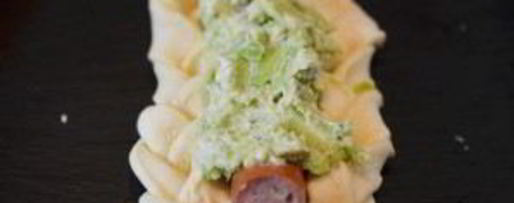 Шаг 4: плетеных хот-догов с гуакамоле