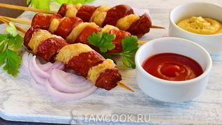 Рецепт Слоеного хот-дога