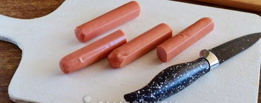 Шаг 4: слоеного хот-дога