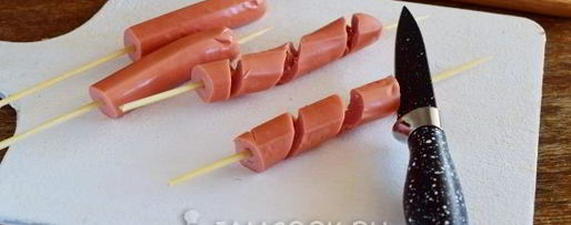 Шаг 8: слоеного хот-дога