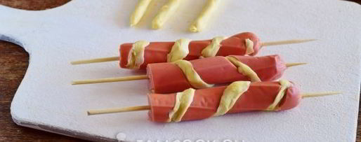 Шаг 11: слоеного хот-дога