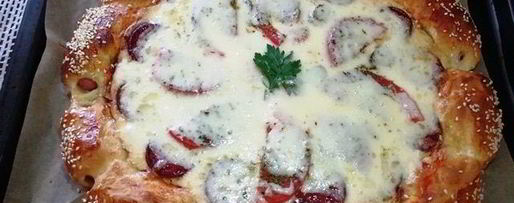 Шаг 12: суперсырной хот-дог-пицца