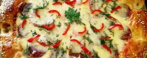 Шаг 13: суперсырной хот-дог-пицца