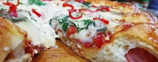 Шаг 14: суперсырной хот-дог-пицца