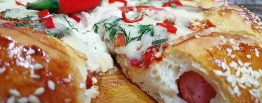 Шаг 15: суперсырной хот-дог-пицца