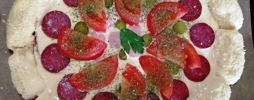 Шаг 9: суперсырной хот-дог-пицца