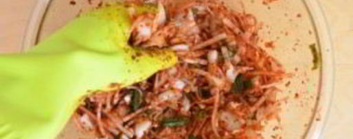 Шаг 4: маринованной пекинской капусты по-корейски