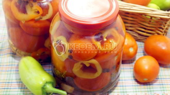 Рецепт Маринованных помидоров с лимонной кислотой