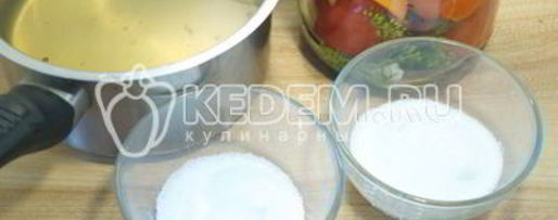 Шаг 7: маринованных помидоров с лимонной кислотой