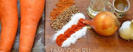 Шаг 1: корейской моркови с луком