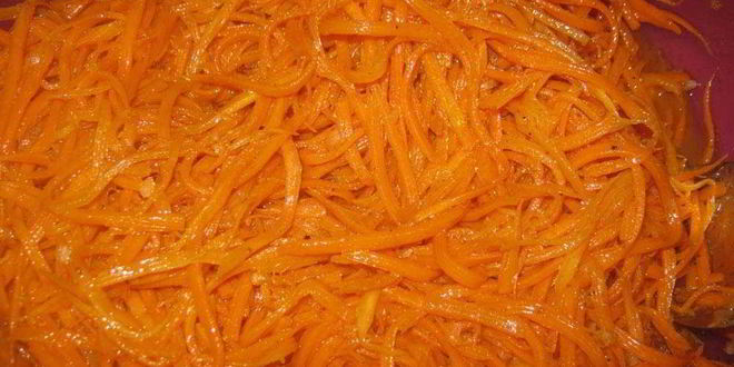 Рецепт корейской моркови