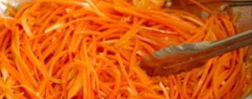 Шаг 4: корейской морковки