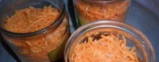 Шаг 1: маринованной моркови по-корейски