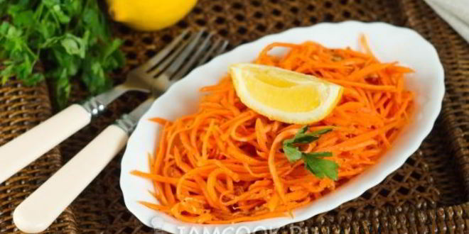 Рецепт моркови по-корейски без уксуса и лука