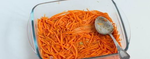 Шаг 8: моркови по-корейски без уксуса и лука