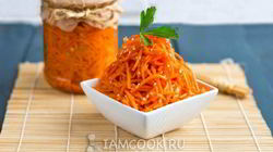 Рецепт Моркови по-корейски на зиму