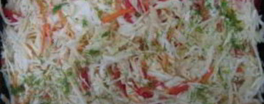 Шаг 6: моркови по-корейски с капустой