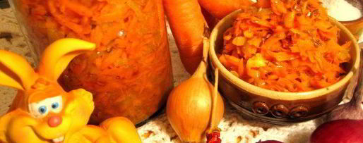 Шаг 16: моркови по-корейски с луком