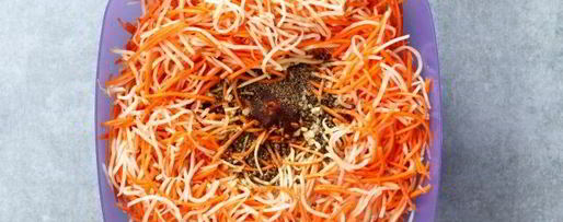 Шаг 10: моркови по-корейски с сельдереем