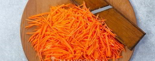 Шаг 5: моркови по-корейски с сельдереем