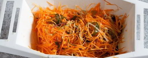 Шаг 7: моркови по-корейски с водорослями