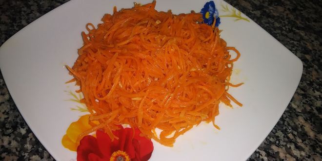 Рецепт моркови по-корейски за 15 минут