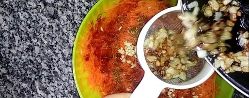 Шаг 3: моркови по-корейски за 15 минут