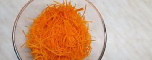 Шаг 2: моркови по-корейски за 5 минут
