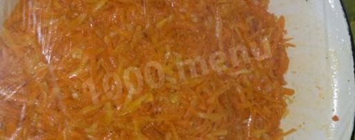 Шаг 5: морковки по-корейски для ленивой хозяйки