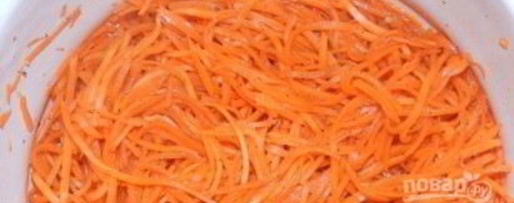 Шаг 3: вкусной корейской морковки