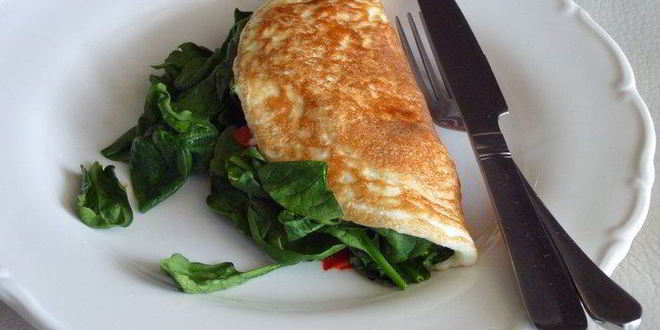 Рецепт белкового омлета