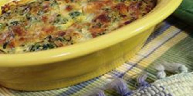 Рецепт брокколи в сырном омлете