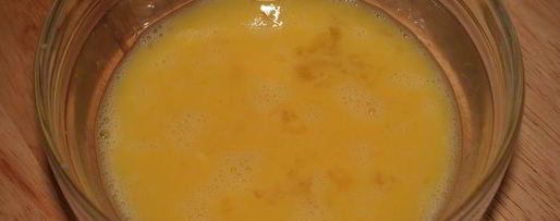 Шаг 1: французского омлета с семгой