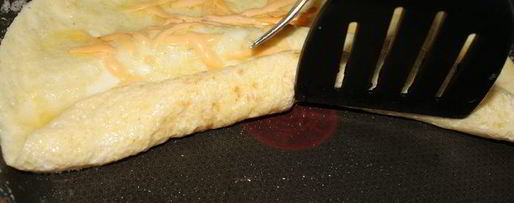 Шаг 5: французского омлета с семгой