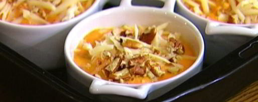 Шаг 7: фриттаты из тыквы с беконом и орехами пекан