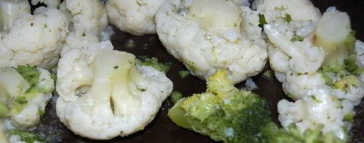 Шаг 1: фриттаты с брокколи, цветной капустой и фетой