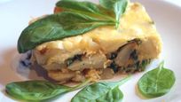 Рецепт Фриттаты с картофелем, шпинатом и творожным сыром