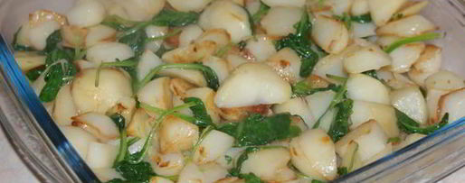 Шаг 3: фриттаты с картофелем, шпинатом и творожным сыром