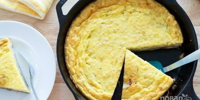 Рецепт фриттаты с картофелем