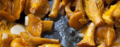 Шаг 4: фриттаты с лисичками