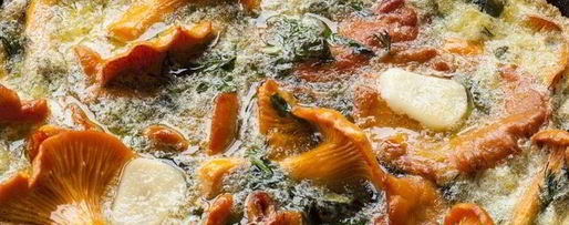 Шаг 10: фриттаты с лисичками