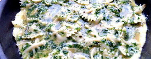 Шаг 16: фриттаты с макаронами и шпинатом