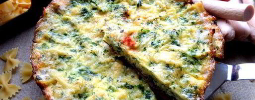 Шаг 21: фриттаты с макаронами и шпинатом